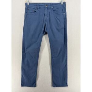 BONOBOS Jeans Mens 31x30 Premium 4-Way Stretch Slim Denim Stretch Cotton Blue